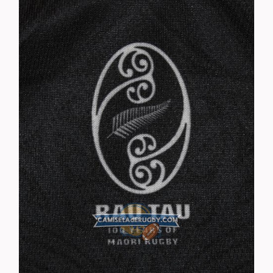 Camiseta Nueva Zelandia All Blacks Maori Rugby 100th Conmemorative